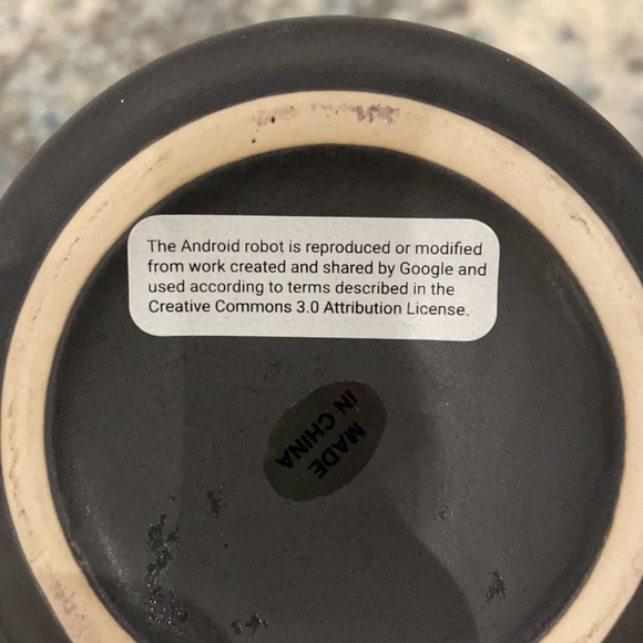 Google Android Signature Mug Grey - Picture 4 of 4